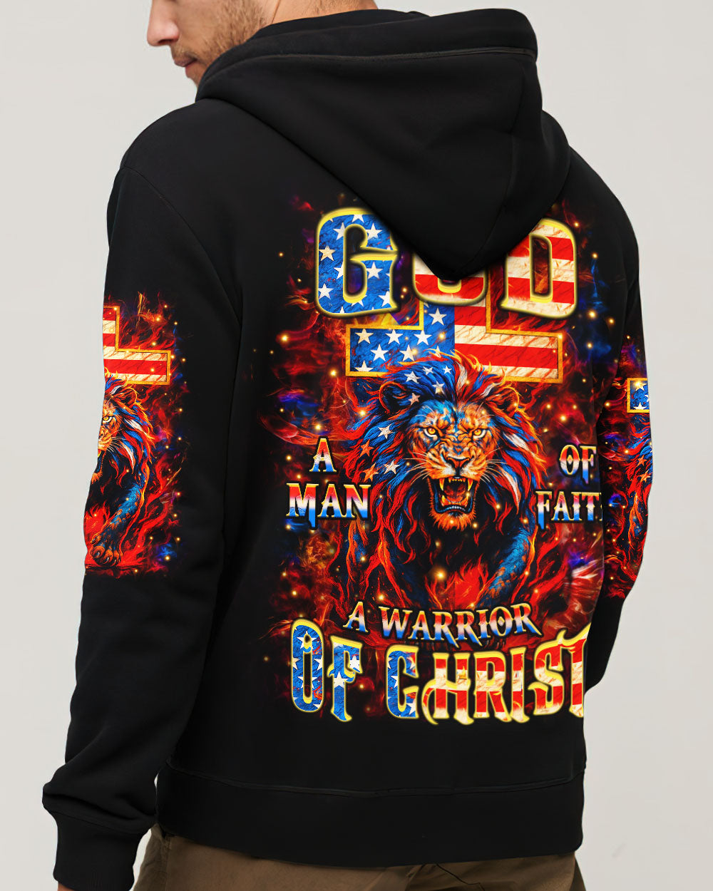 A Warrior Of Christ Men's All Over Print Shirt - Yhhn1306251