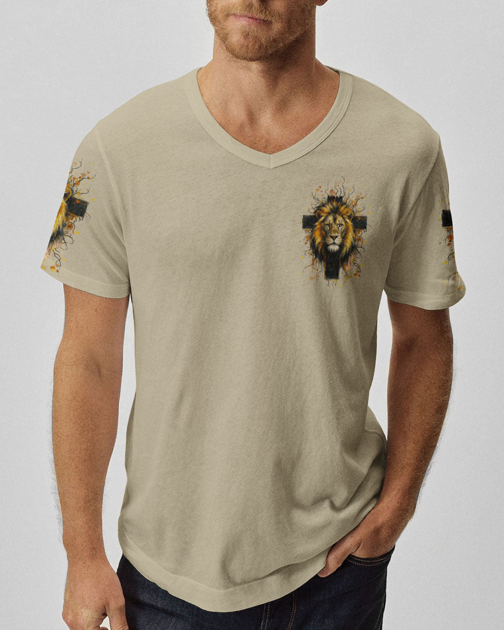 A Warrior Of Christ Men's All Over Print Shirt - Yhhn1405243
