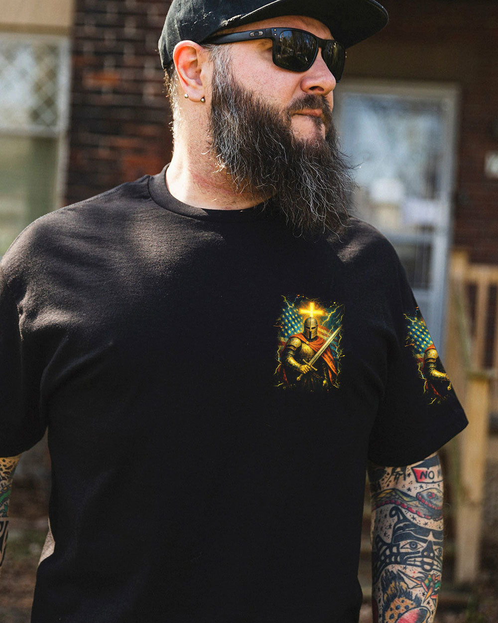 Warrior Of Christ Men's All Over Print Shirt - Yhhn1504252