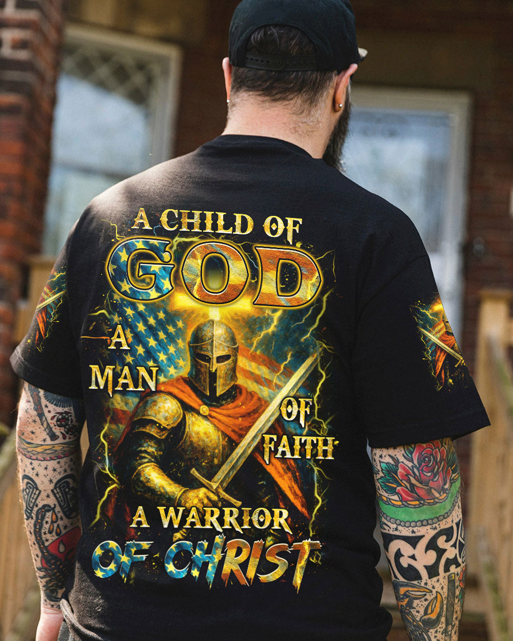 Warrior Of Christ Men's All Over Print Shirt - Yhhn1504252