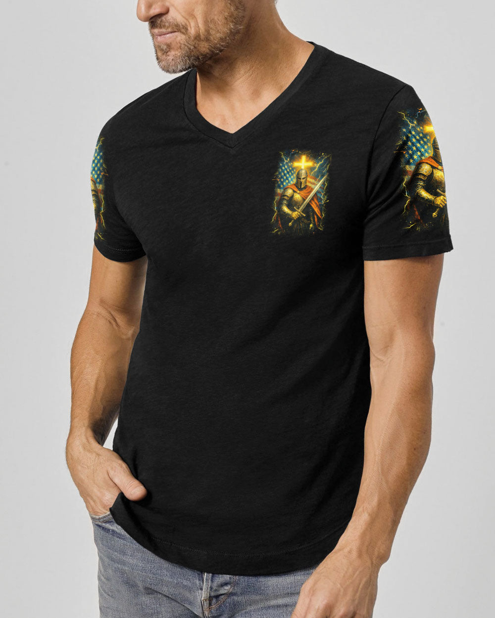 Warrior Of Christ Men's All Over Print Shirt - Yhhn1504252