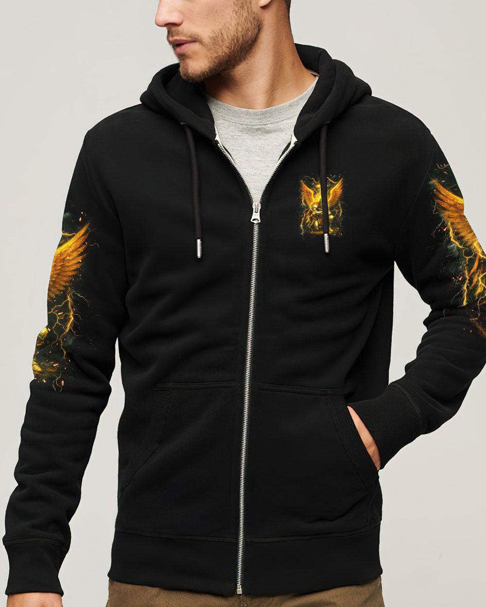 Thank You God Warrior Men's All Over Print Shirt - Yhhn1604252