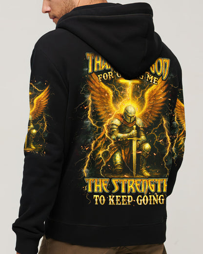Thank You God Warrior Men's All Over Print Shirt - Yhhn1604252
