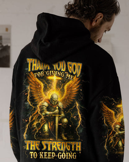 Thank You God Warrior Men's All Over Print Shirt - Yhhn1604252