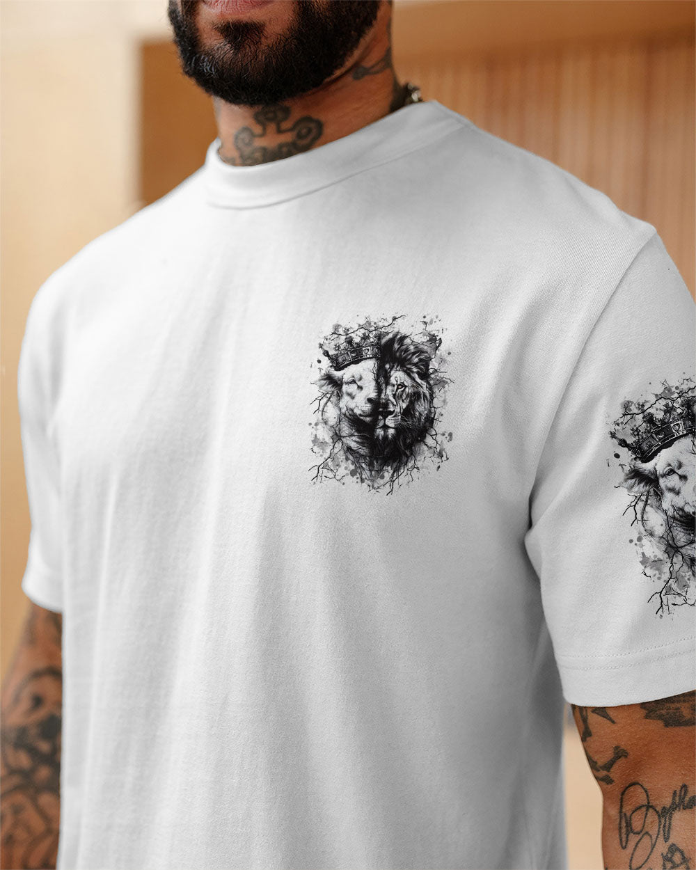 Lion Of Judah Lamb Of God Jesus Christ Men's All Over Print Shirt - Yhhn1606252