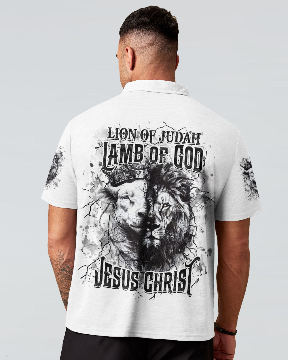 Lion Of Judah Lamb Of God Jesus Christ Men's All Over Print Shirt - Yhhn1606252