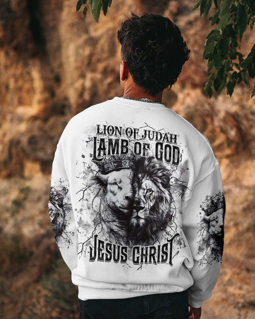 Lion Of Judah Lamb Of God Jesus Christ Men's All Over Print Shirt - Yhhn1606252