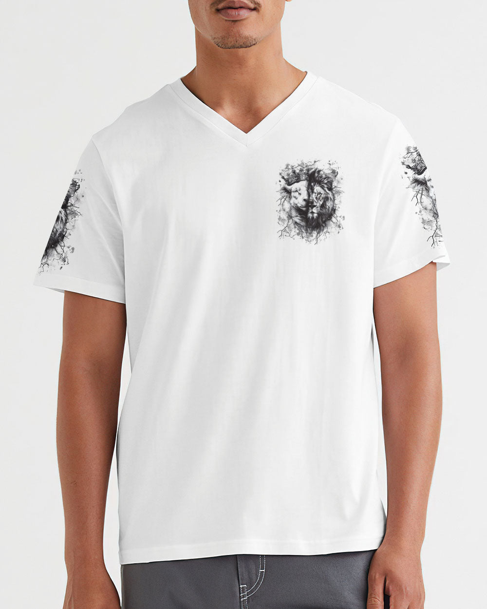 Lion Of Judah Lamb Of God Jesus Christ Men's All Over Print Shirt - Yhhn1606252
