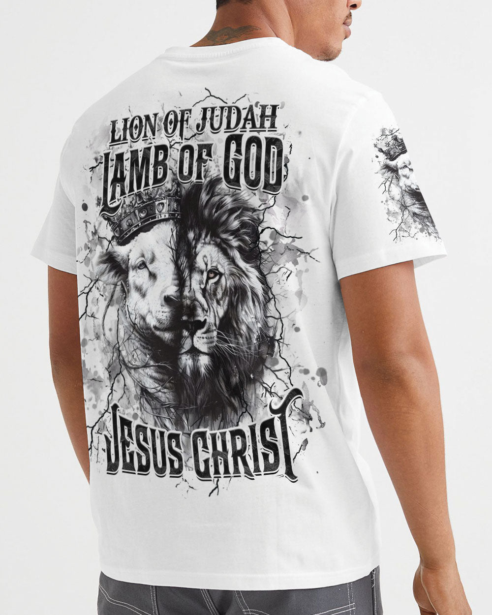 Lion Of Judah Lamb Of God Jesus Christ Men's All Over Print Shirt - Yhhn1606252