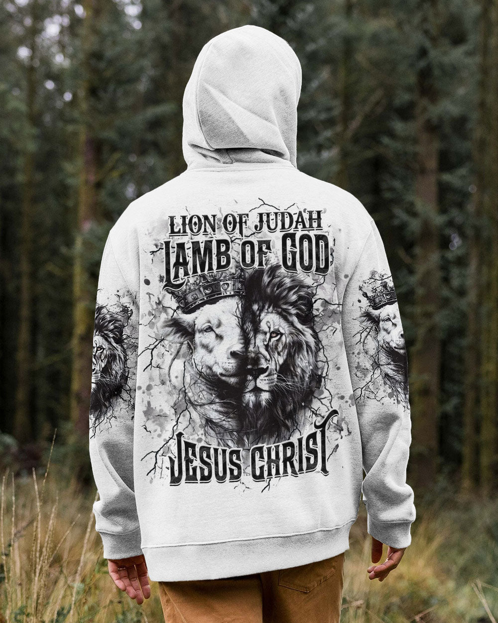 Lion Of Judah Lamb Of God Jesus Christ Men's All Over Print Shirt - Yhhn1606252