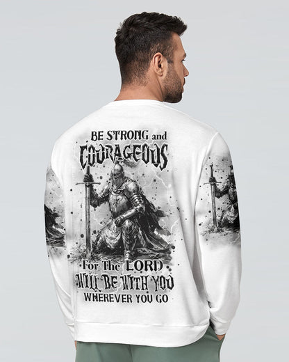 Be Strong And Courageous Men's All Over Print Shirt - Yhhn1703254