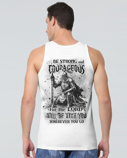 Be Strong And Courageous Men's All Over Print Shirt - Yhhn1703254