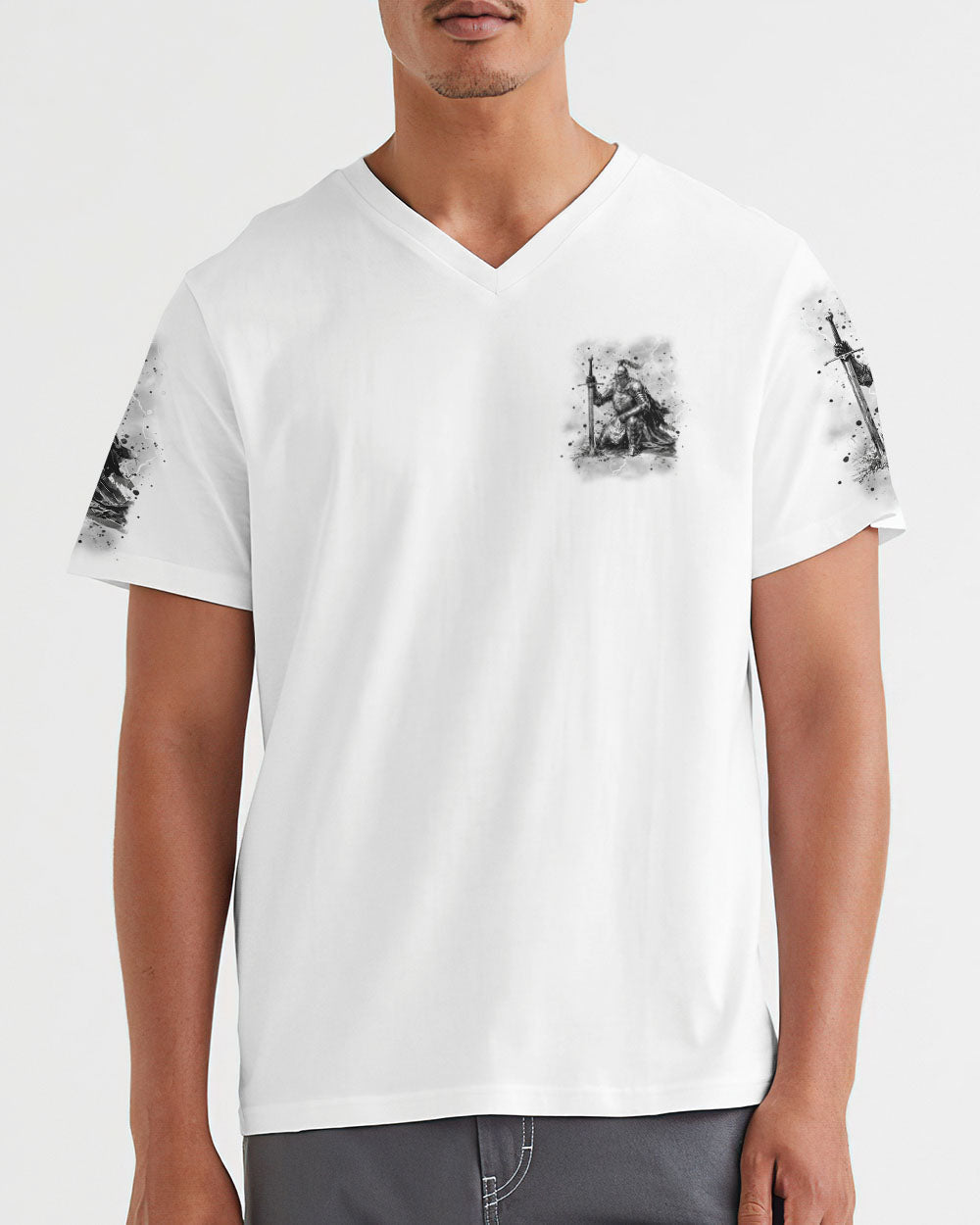 Be Strong And Courageous Men's All Over Print Shirt - Yhhn1703254