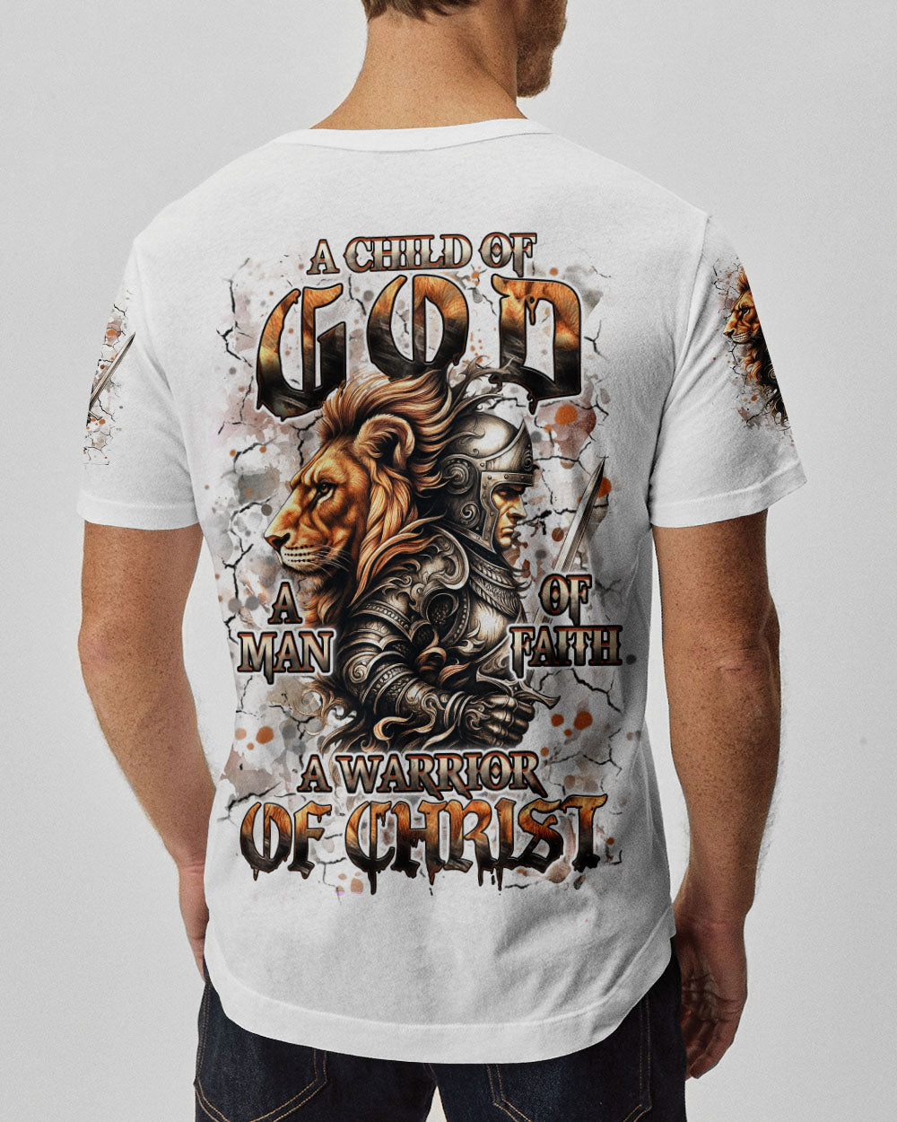 A Warrior Of Christ Men's All Over Print Shirt - Yhhn1706254