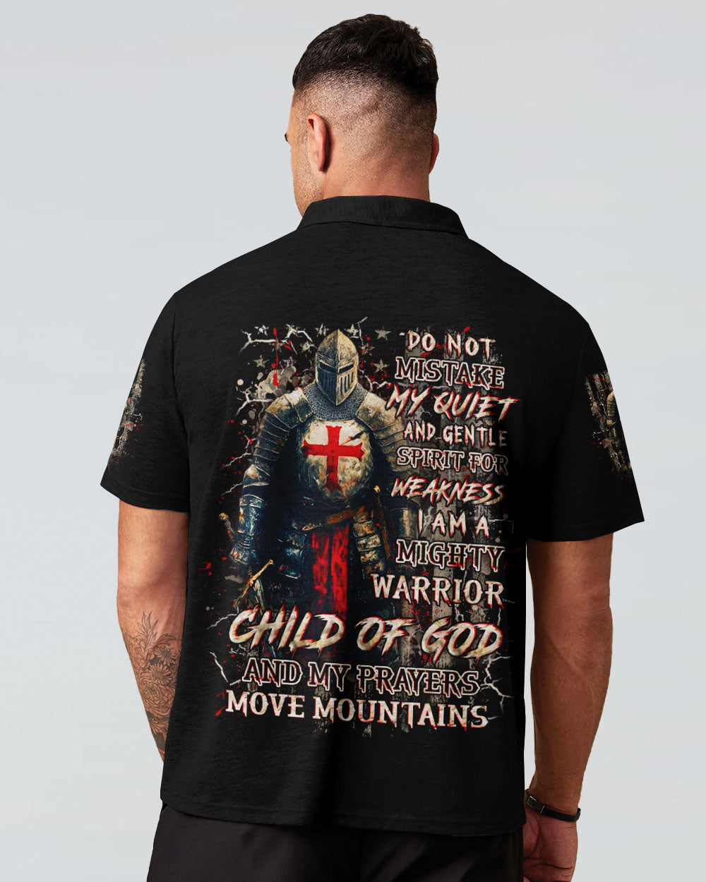 I Am Mighty Warrior Child of God Men's All Over Print Shirt - Yhhn1804253