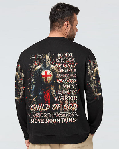 I Am Mighty Warrior Child of God Men's All Over Print Shirt - Yhhn1804253