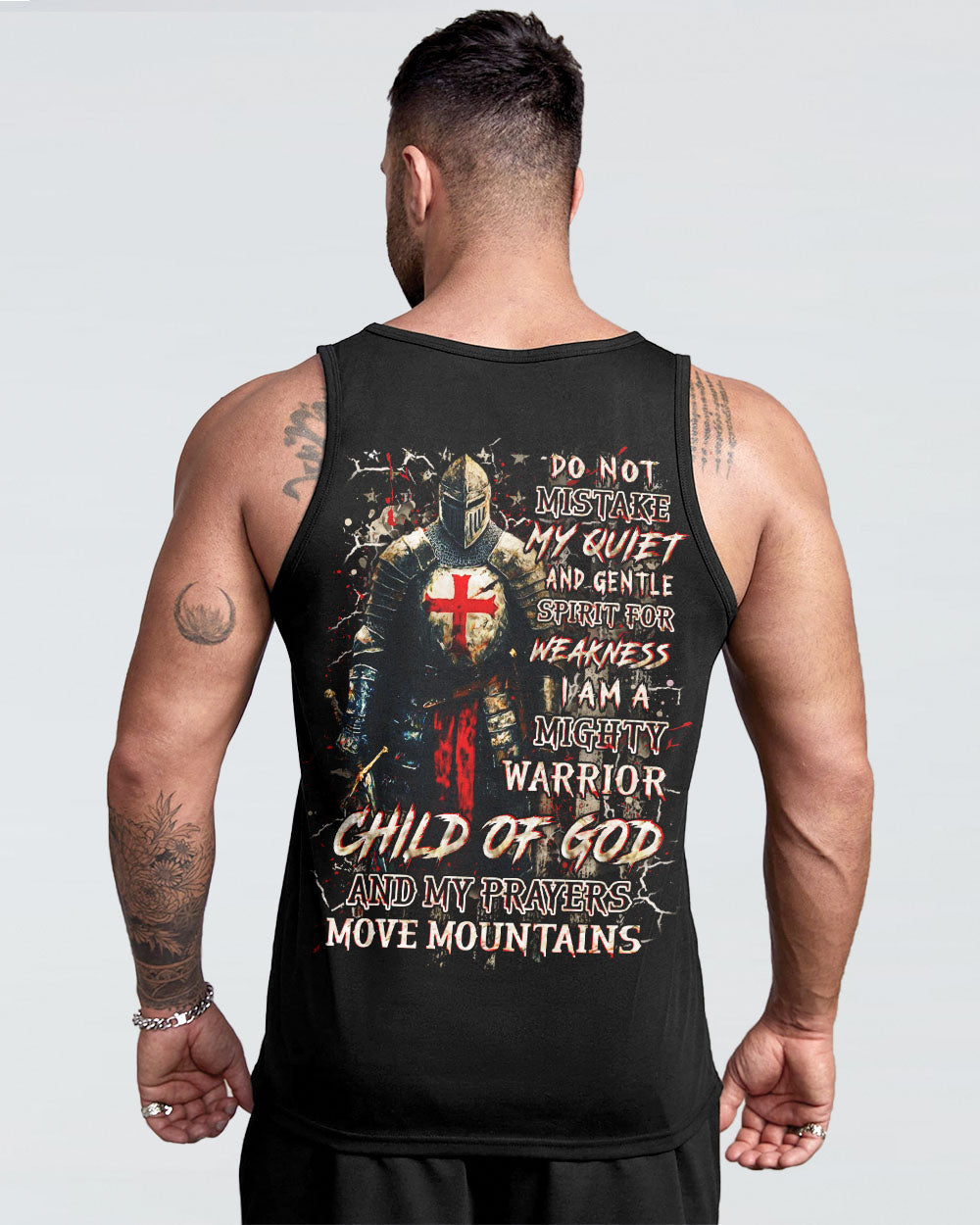 I Am Mighty Warrior Child of God Men's All Over Print Shirt - Yhhn1804253