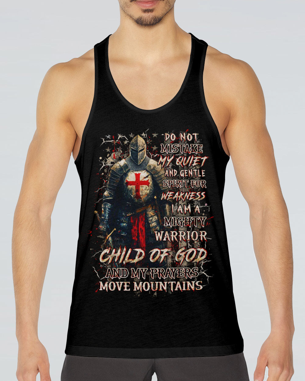 I Am Mighty Warrior Child of God Men's All Over Print Shirt - Yhhn1804253