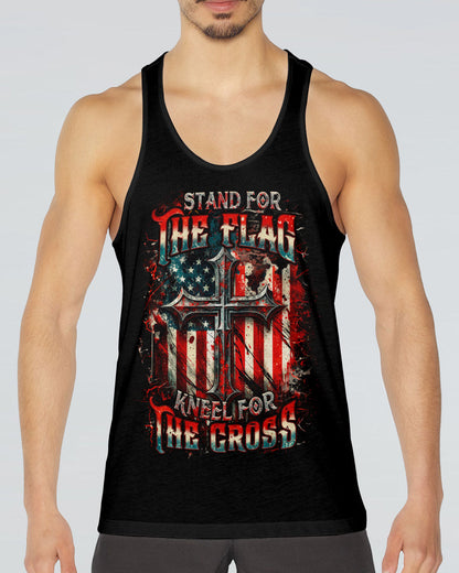 Stand For The Flag Kneel For The Cross Men's All Over Print Shirt - Yhhn1906254