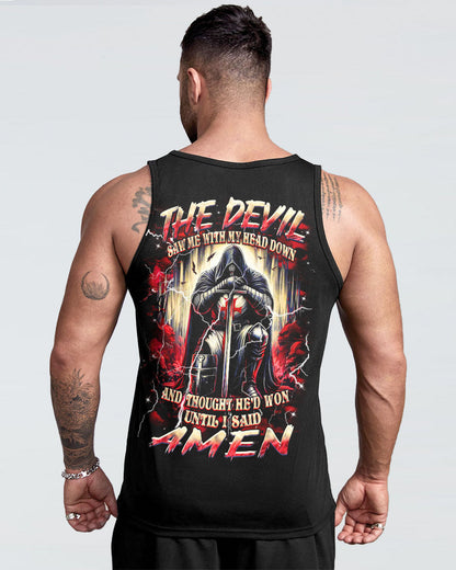 The Devil Saw Me With My Head Down Men's All Over Print Shirt - Yhhn2003254