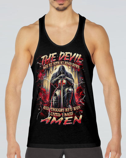 The Devil Saw Me With My Head Down Men's All Over Print Shirt - Yhhn2003254