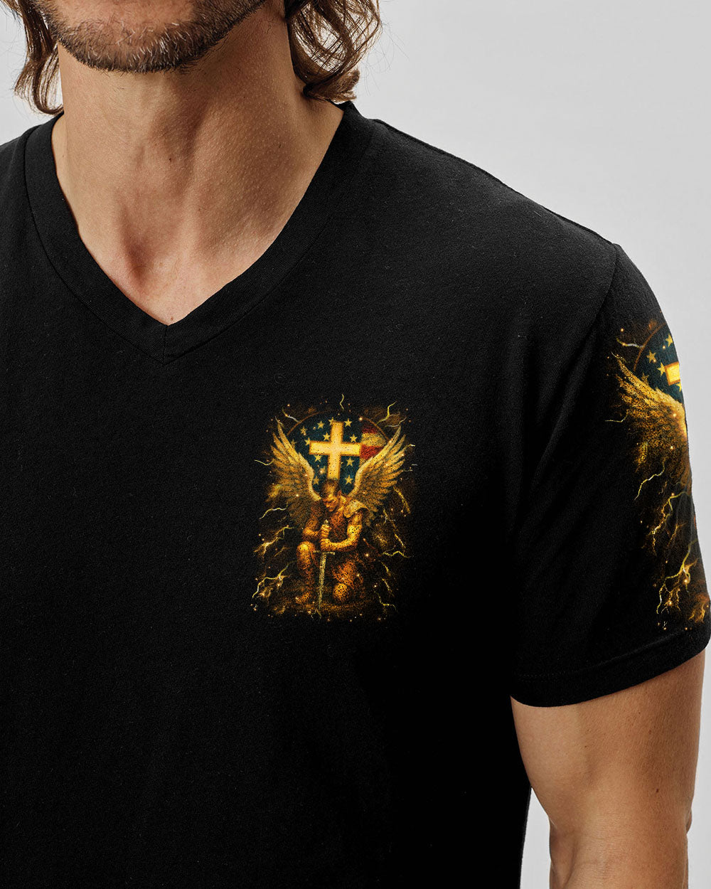 A Warrior Of Christ Men's All Over Print Shirt - Yhhn2005253