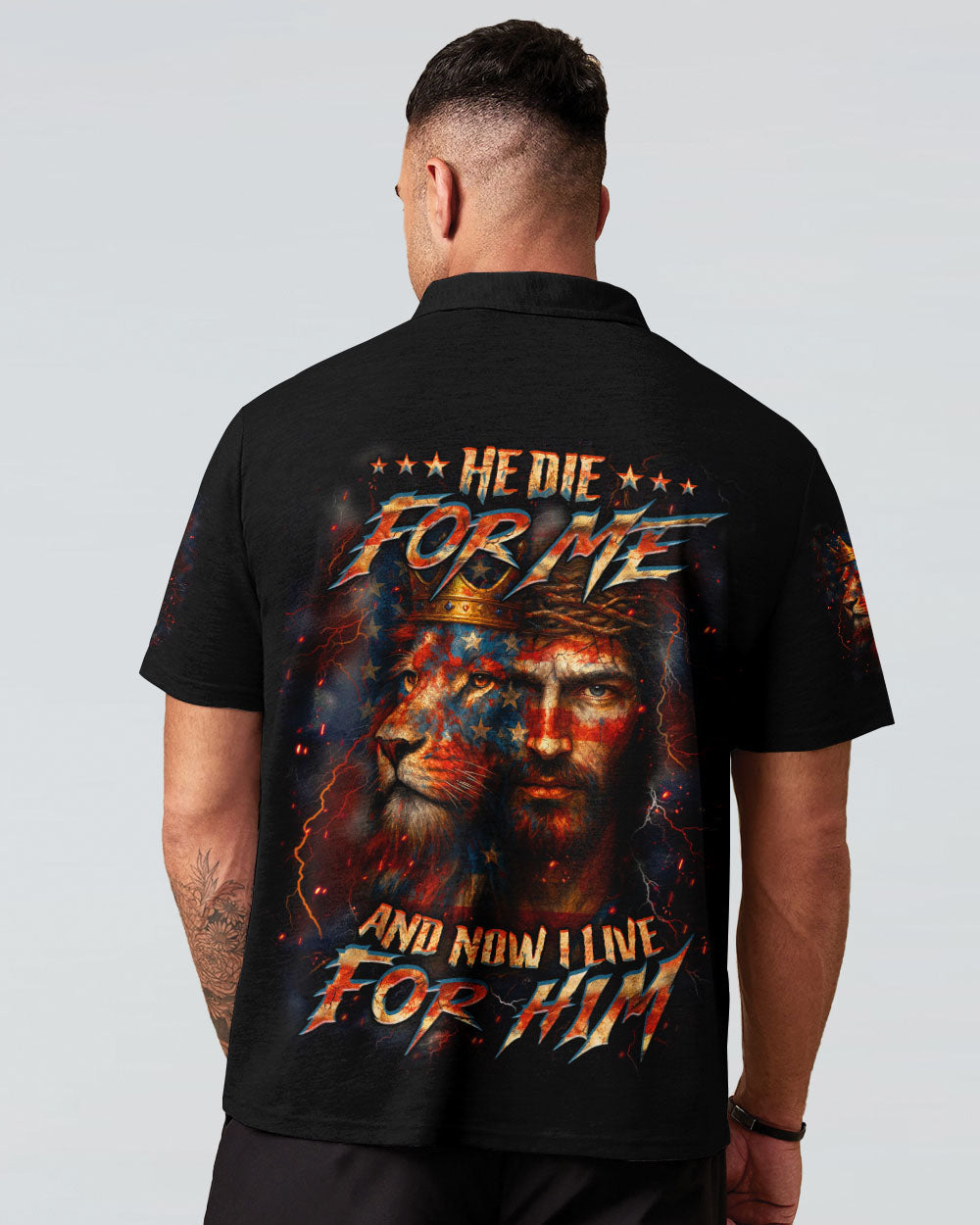 He Died For Me Men's All Over Print Shirt - Yhhn2006253