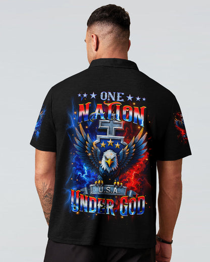 One Nation Under God Warrior Men's All Over Print Shirt - Yhhn2305251