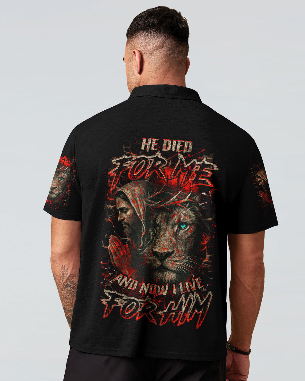 He Died For Me Men's All Over Print Shirt - Yhhn2306252
