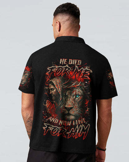 He Died For Me Men's All Over Print Shirt - Yhhn2306252