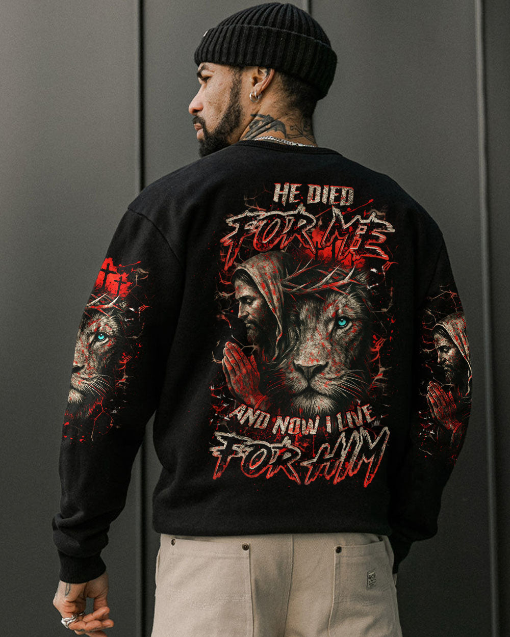 He Died For Me Men's All Over Print Shirt - Yhhn2306252