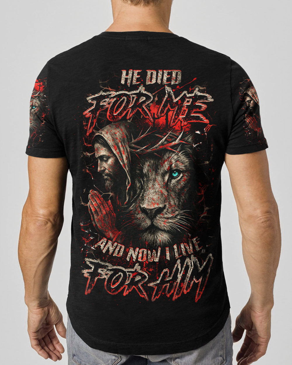 He Died For Me Men's All Over Print Shirt - Yhhn2306252