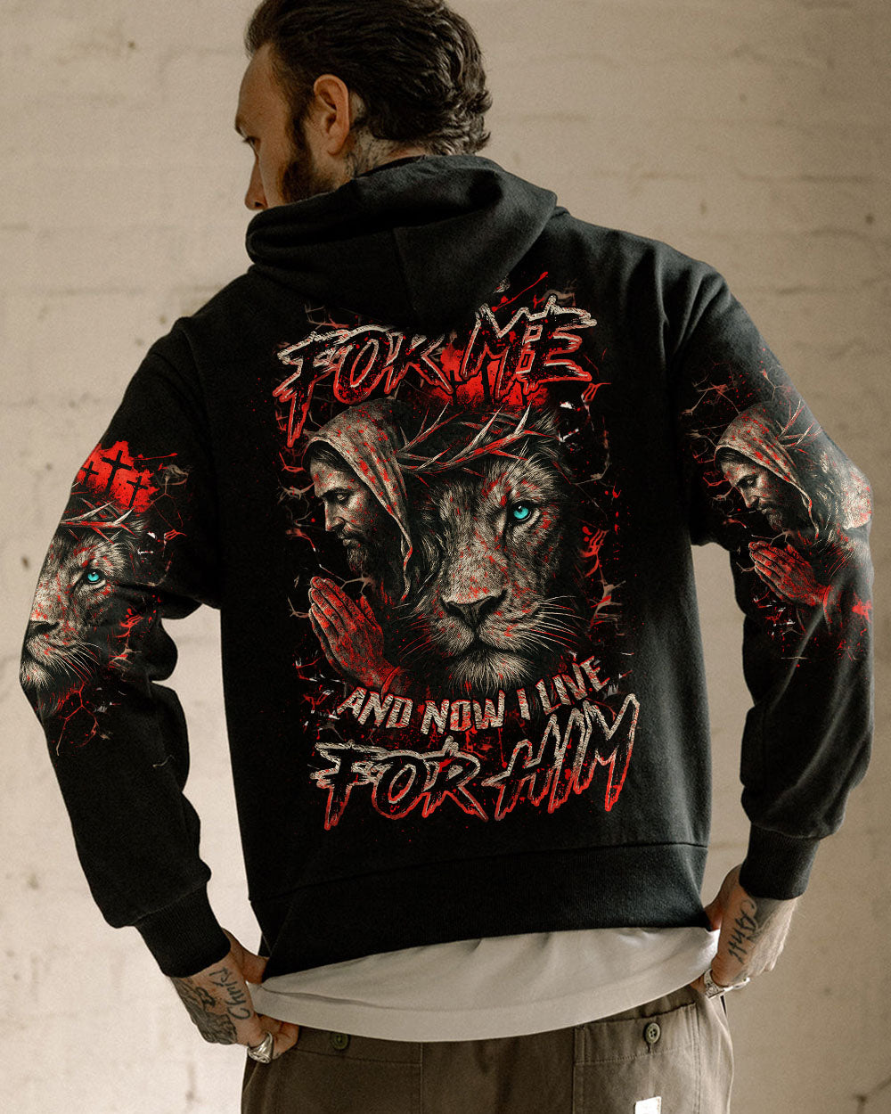 He Died For Me Men's All Over Print Shirt - Yhhn2306252