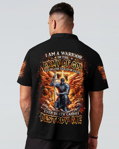 I Am A Warrior In The Army Of God Men's All Over Print Shirt - Yhhn2403253