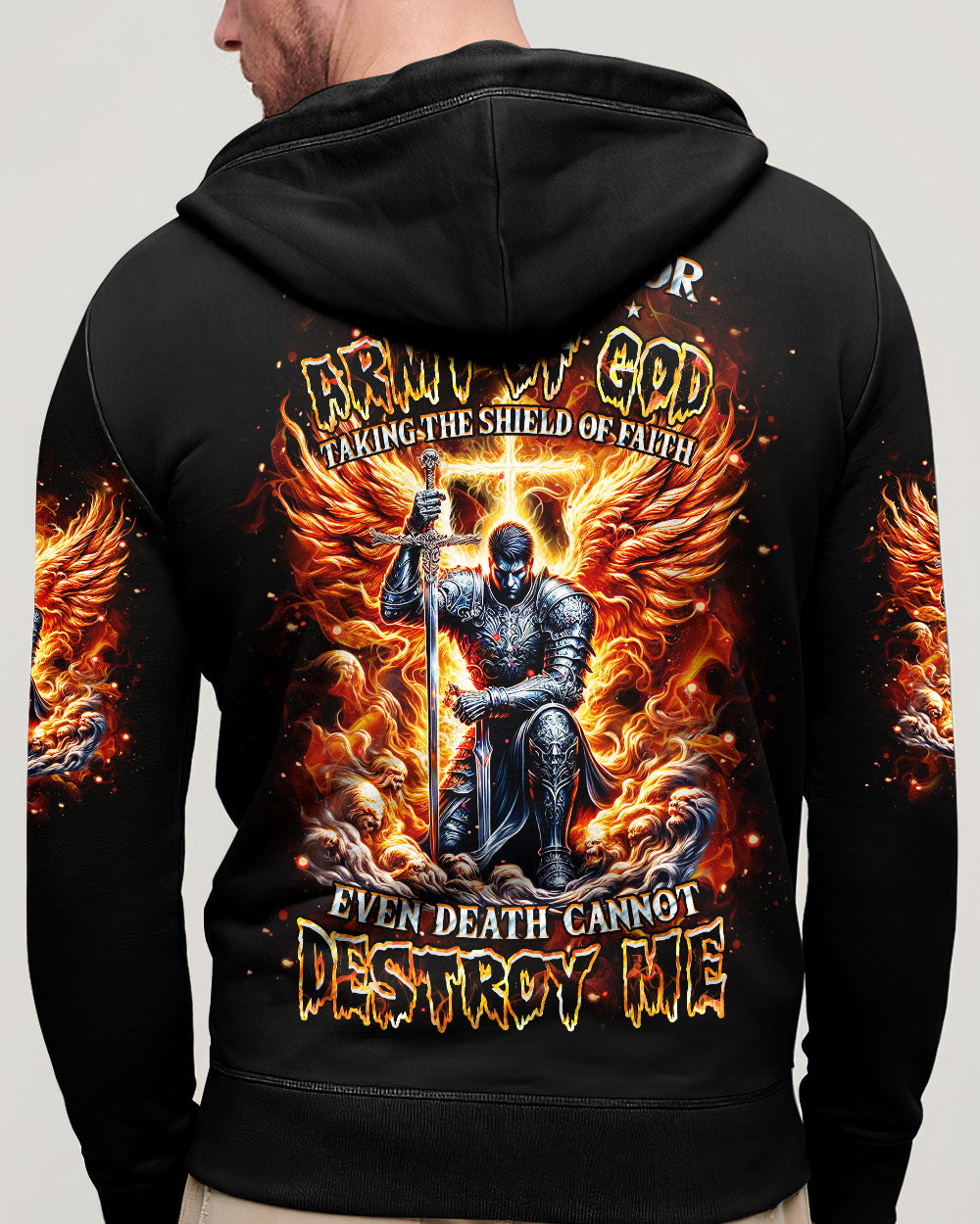 I Am A Warrior In The Army Of God Men's All Over Print Shirt - Yhhn2403253