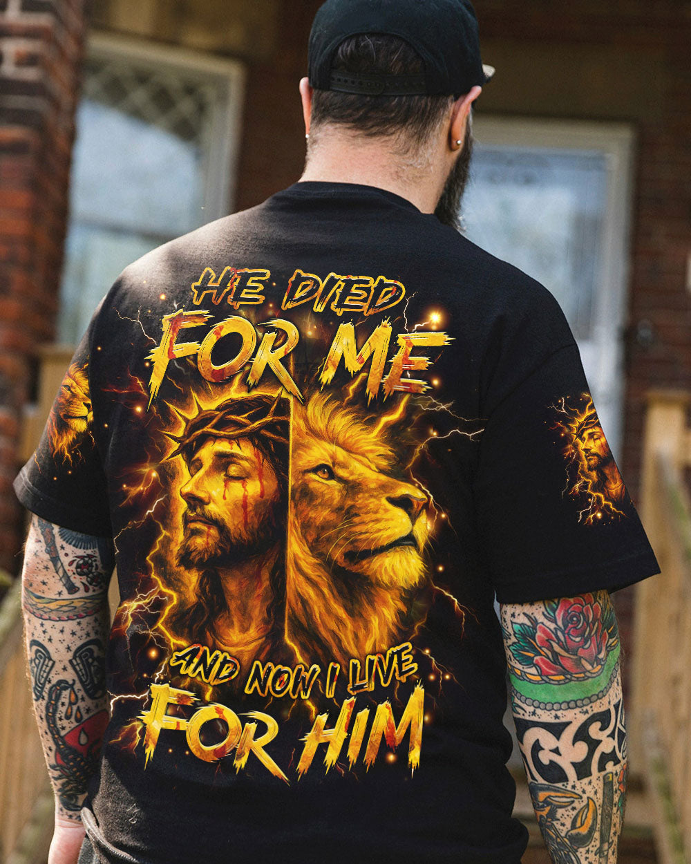 He Died For Me Men's All Over Print Shirt - Yhhn2404253