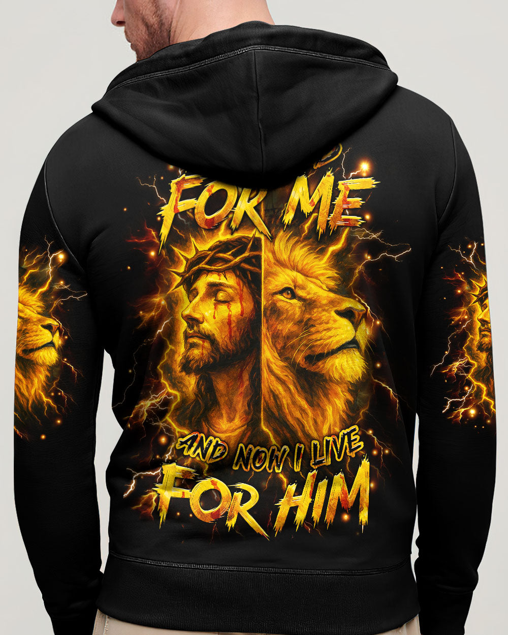 He Died For Me Men's All Over Print Shirt - Yhhn2404253