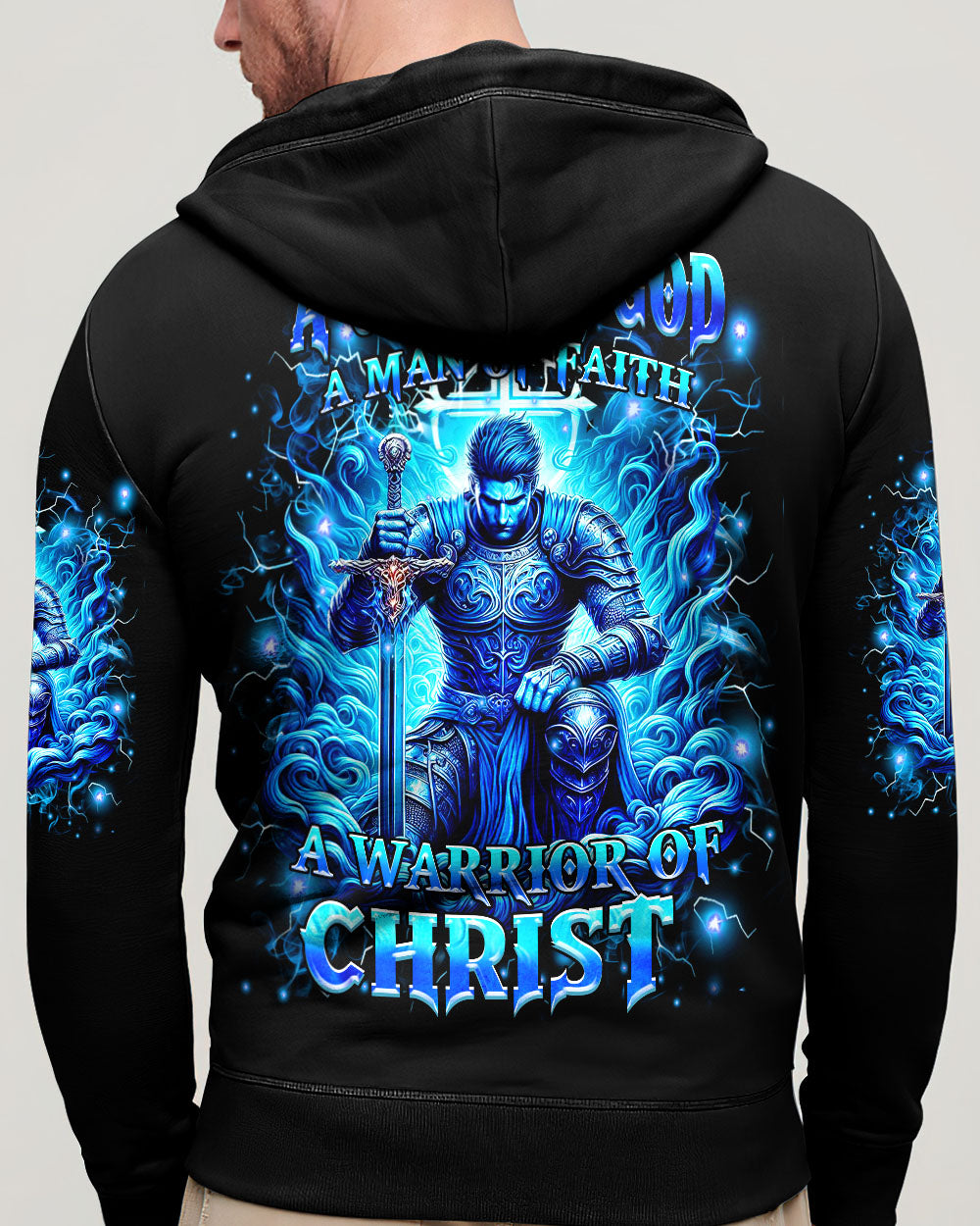 A Warrior Of Christ Men's All Over Print Shirt - Yhhn2503252