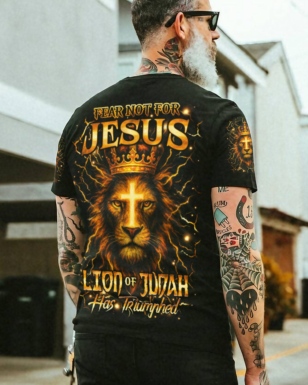 Lion Of Judah Has Triumphed Men's All Over Print Shirt - Yhhn2504253