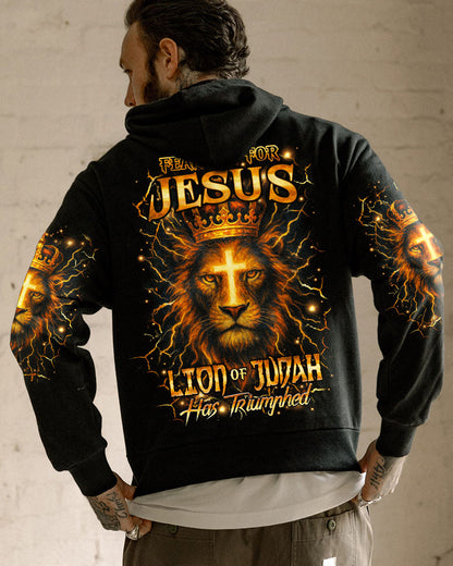 Lion Of Judah Has Triumphed Men's All Over Print Shirt - Yhhn2504253