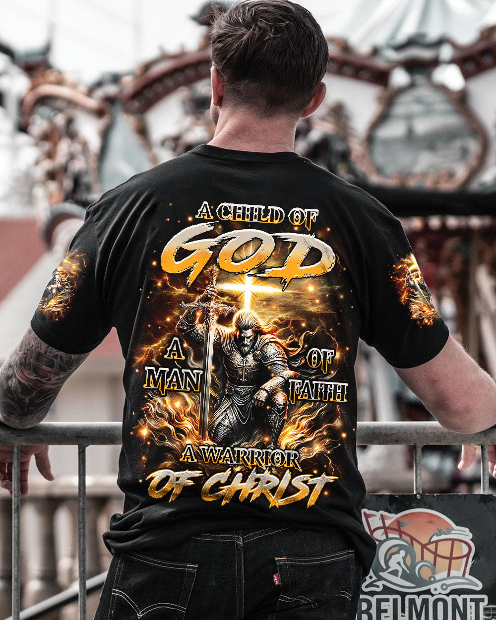 A Warrior Of Christ Men's All Over Print Shirt - Yhhn2603251