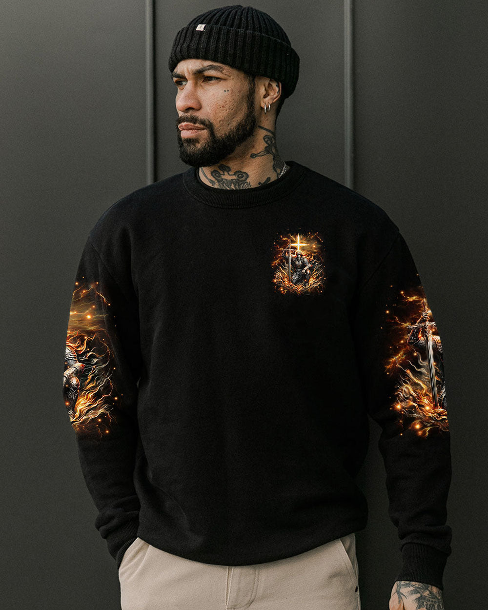A Warrior Of Christ Men's All Over Print Shirt - Yhhn2603251