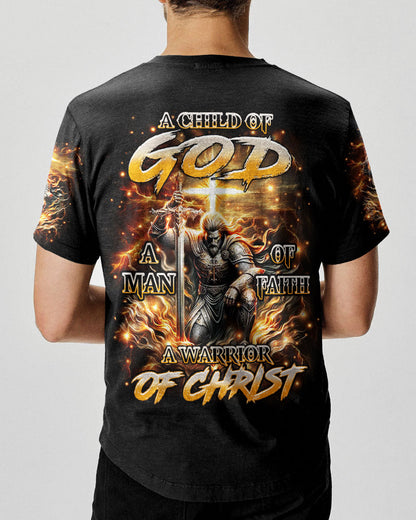 A Warrior Of Christ Men's All Over Print Shirt - Yhhn2603251