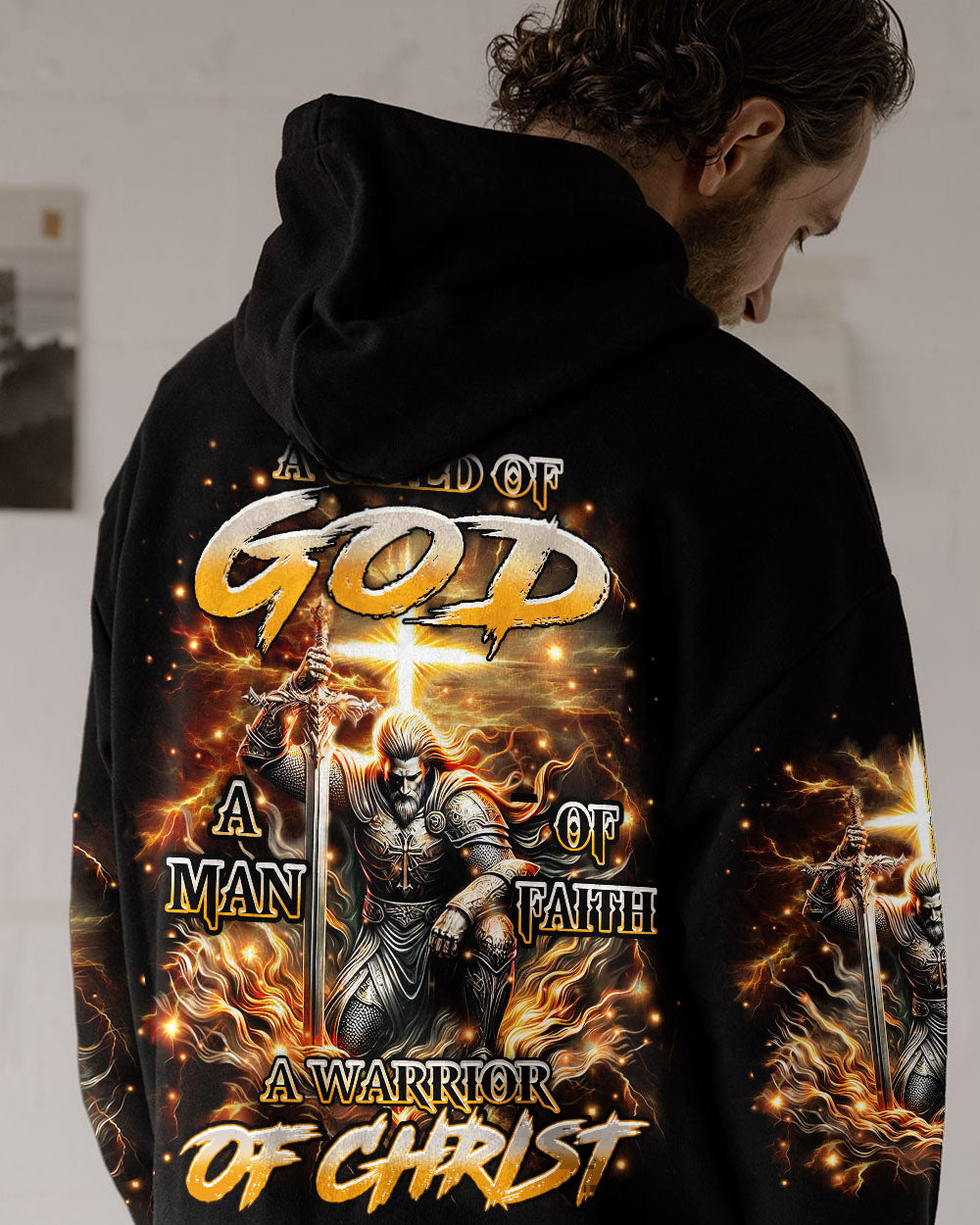 A Warrior Of Christ Men's All Over Print Shirt - Yhhn2603251