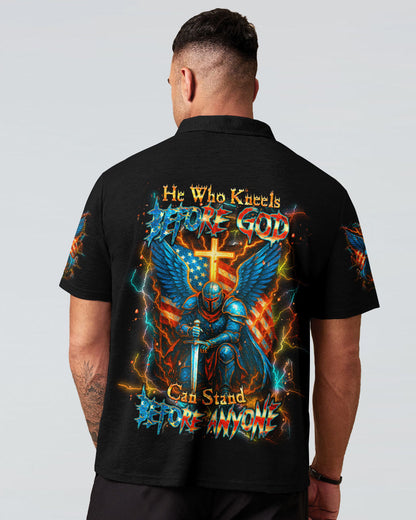 He Who Kneels Before God Warrior Men's All Over Print Shirt - Yhhn2706253