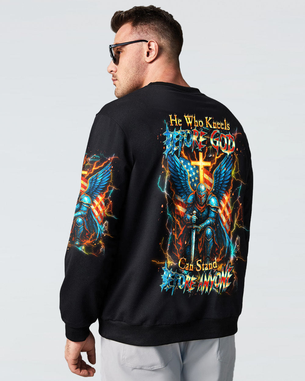 He Who Kneels Before God Warrior Men's All Over Print Shirt - Yhhn2706253