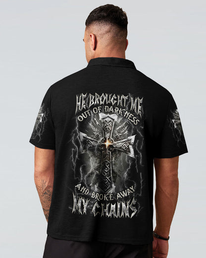 He Brought Me Out Of Darkness Men's All Over Print Shirt - Yhln0304253