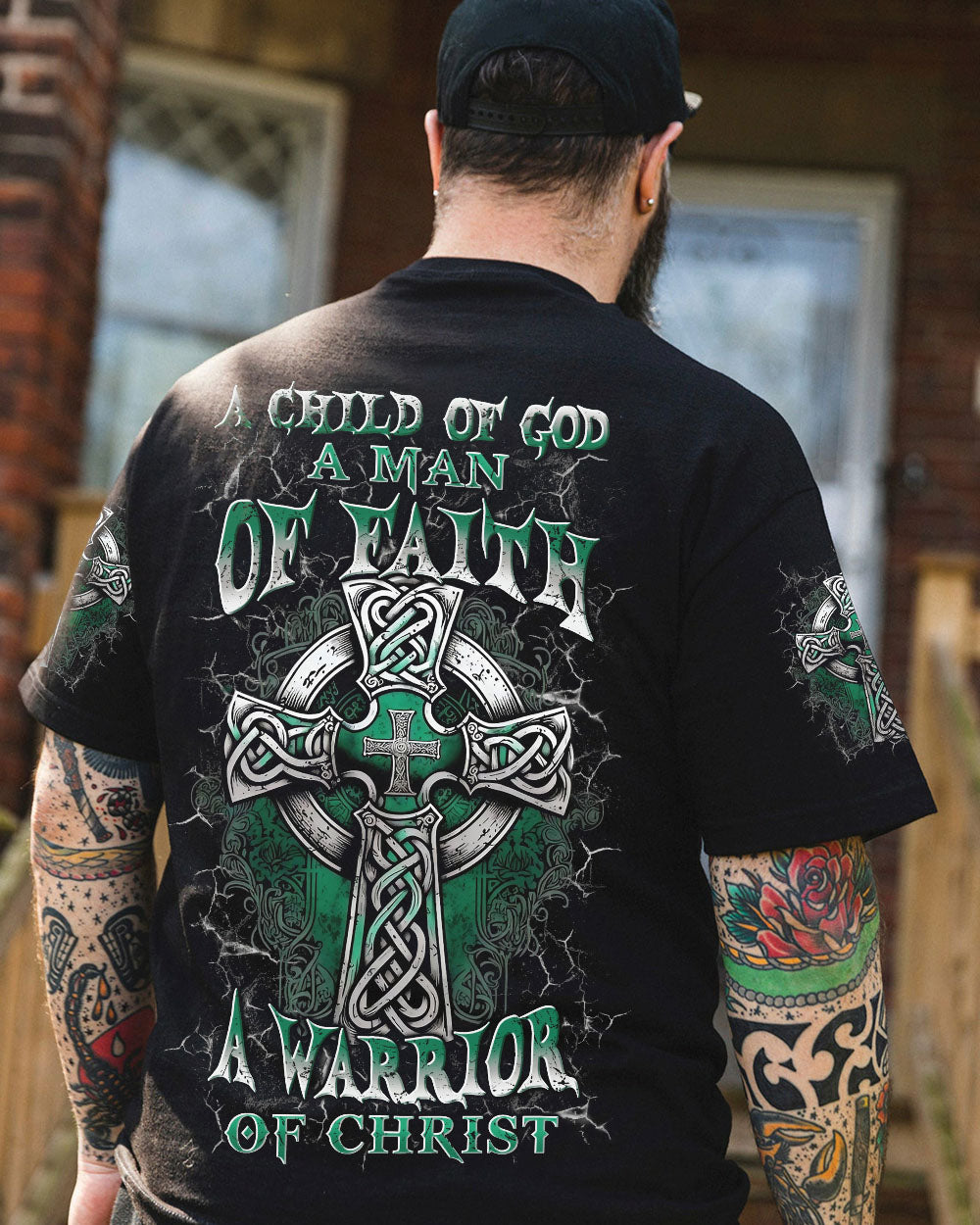 A Warrior Of Christ Men's All Over Print Shirt - Yhln0904253