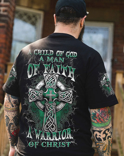 A Warrior Of Christ Men's All Over Print Shirt - Yhln0904253