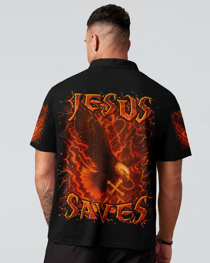 Jesus Saves Men's All Over Print Shirt - Yhln0906254